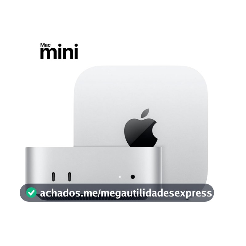 Mac Mini M4 Apple 16GB 256GB SSD Novo Original Lacrado com Nota Fiscal