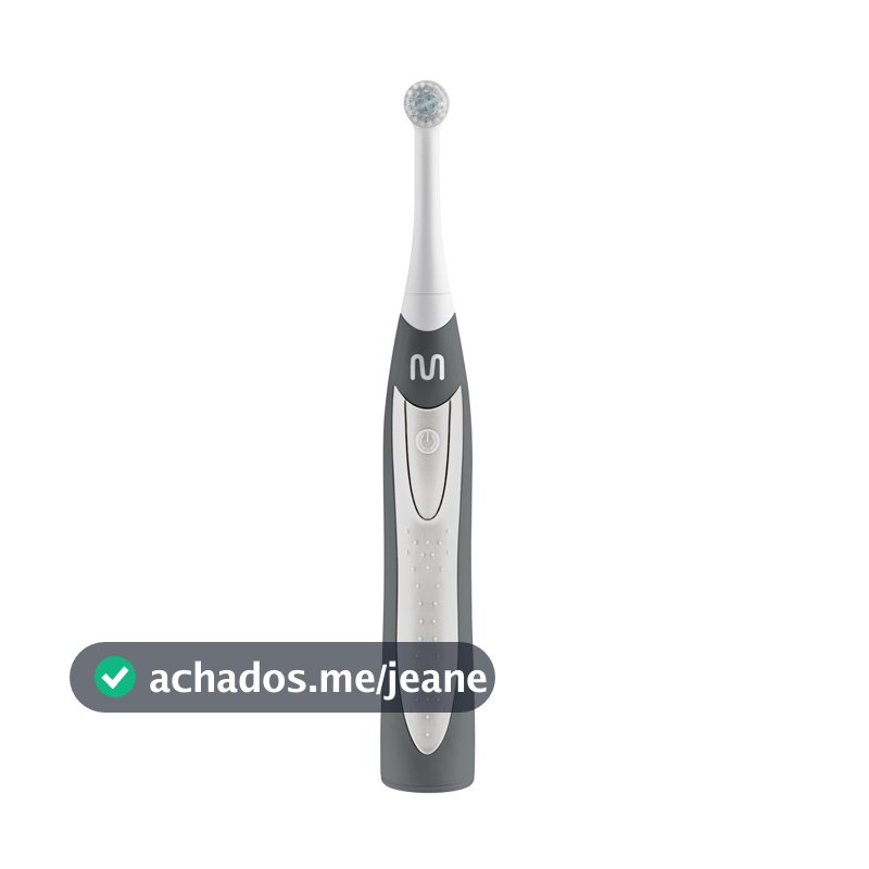 Escova de Dentes Elétrica Rotacional À Prova Dágua Cerdas Macias Multi Saúde - HC296