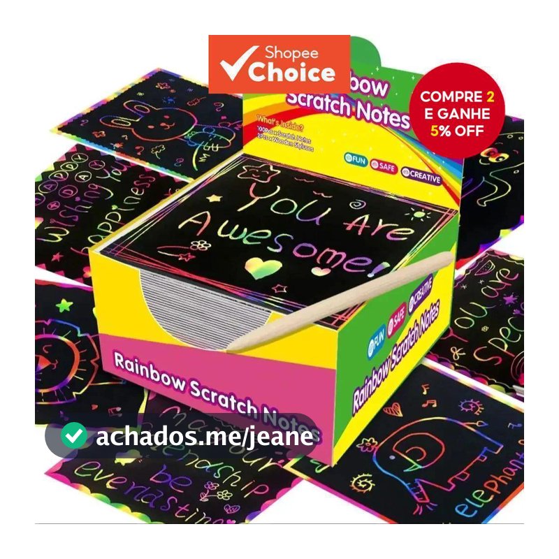 Conjunto De Papel Mágico Para Arranhões , Livro De Desenho Com Padrão Animado Atividades Pai-Filho , Presente Criativo D