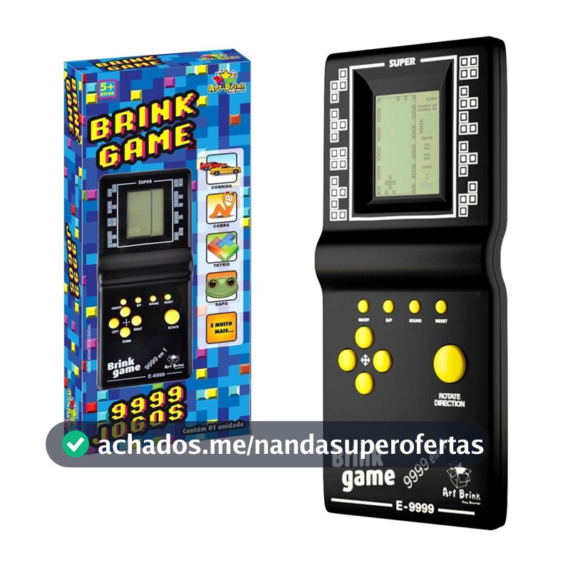 Video Game Portatil 9999 Jogos In 1 Mini Game Antigo Retro - Art Brink