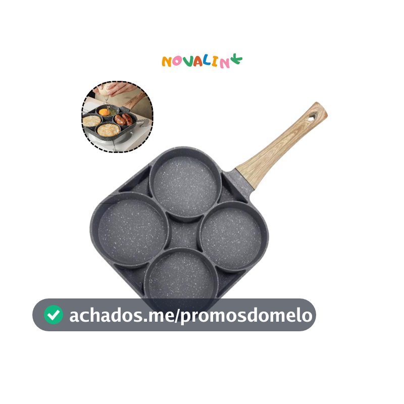 Frigideira Multifuncional Antiaderente 4 Em 1