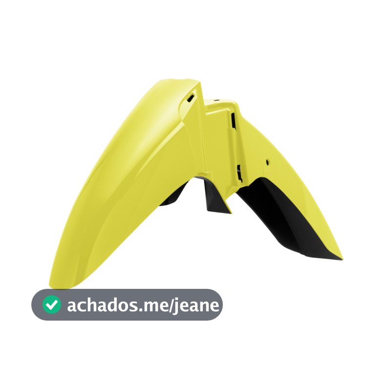 Paralama Dianteiro Pro Tork Biz 100 1998 1999 Amarelo Solar