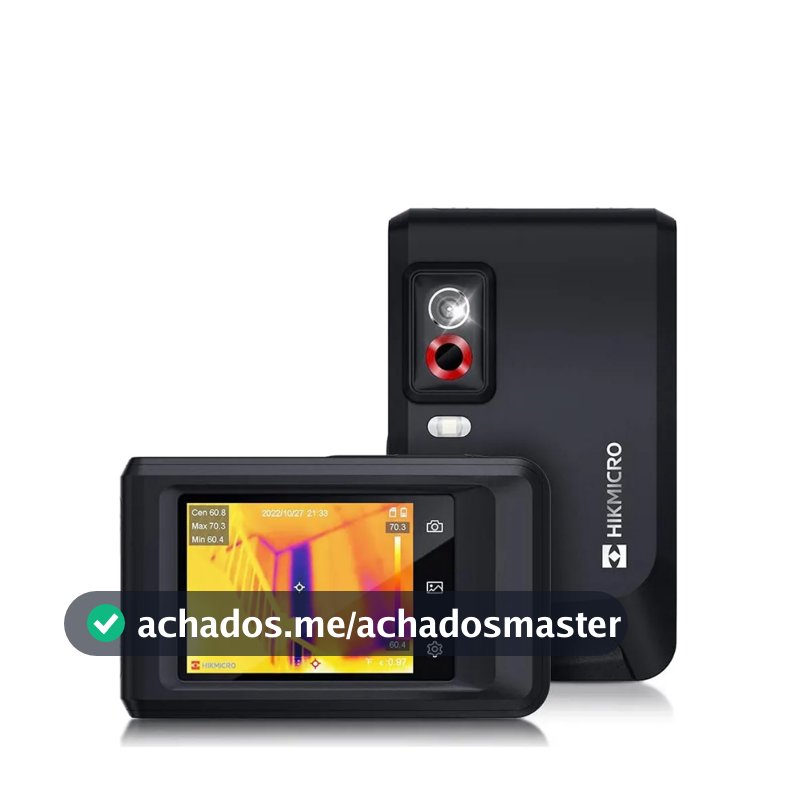 Câmera Termográfica Hikmicro Pocket2 256x192 Foco Fixo