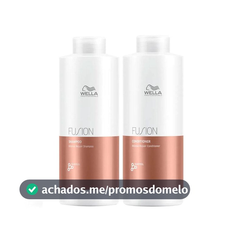 Kit Wella Professionals Fusion Profissional - Shampoo e Condicionador