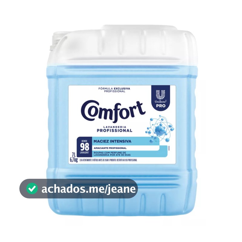 Amaciante Diluido 7L Comfort Original