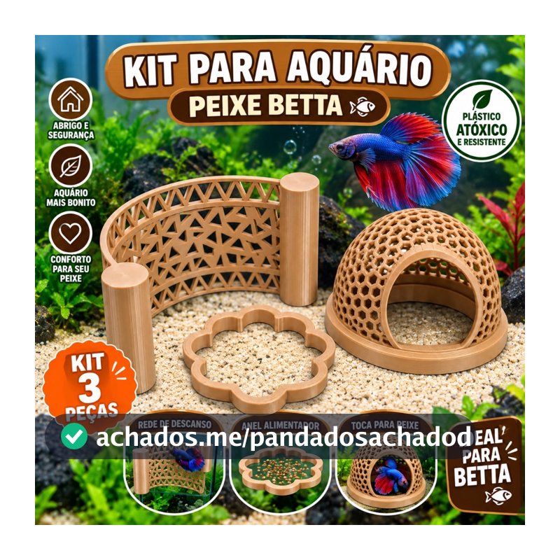 Esconderijo Flutuante para Peixes Betta Toca para Aquário Cama Folha Descanso Aquarismo Decoração