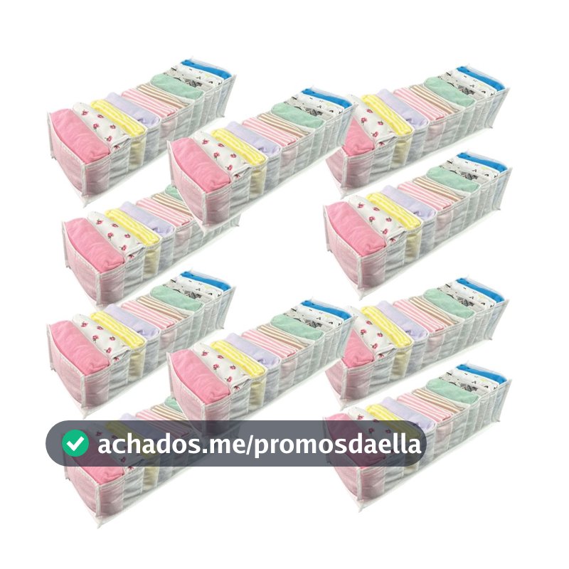 Kit 10 Colmeia Organizadora bebe TNT PREMIUM - Tam P - calcinha - Maison Plus