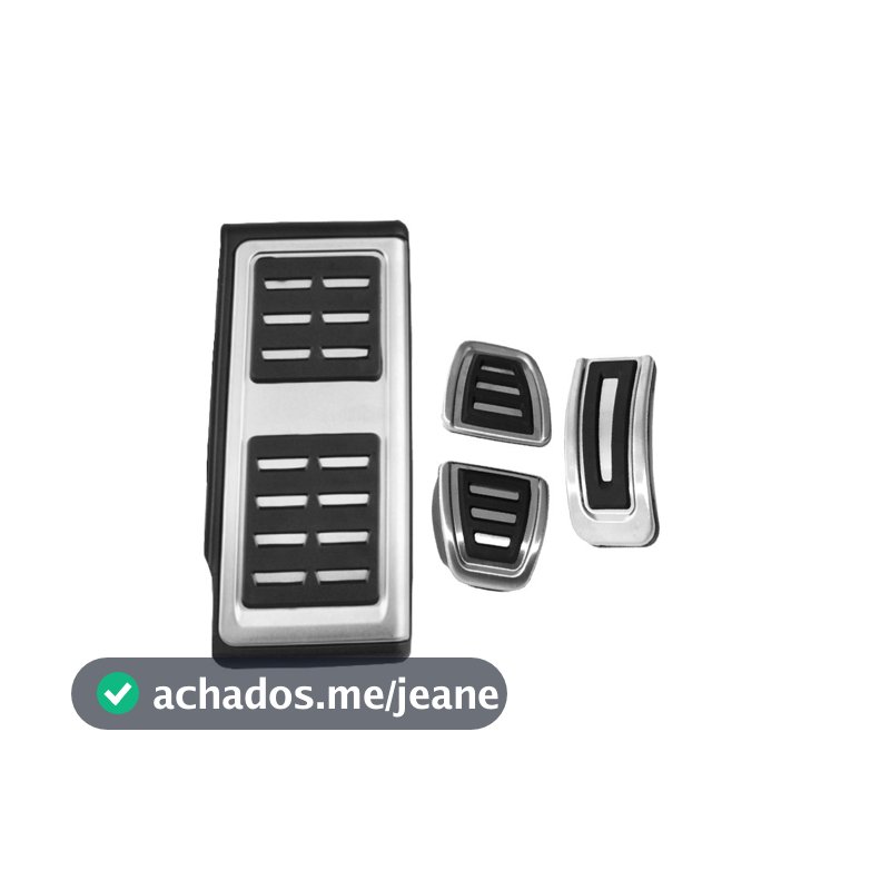 Acessorios Vw Nivus Virtus T-cross Polo 2018 em diante Pedaleira Cambio Manual