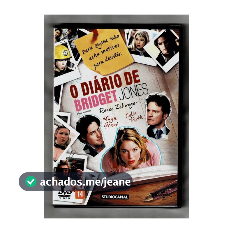 O Diário De Bridget Jones DVD