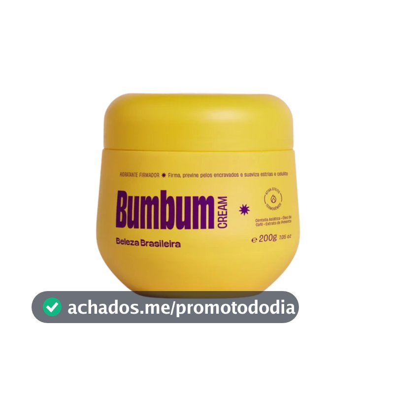 Bumbum Cream 200g - Creme Corporal - Beleza Brasileira 100% Original