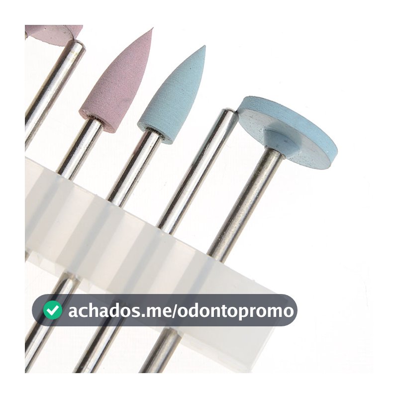 Conjunto De Pontas De Polimento De Resina De Borracha De Silicone HP0312