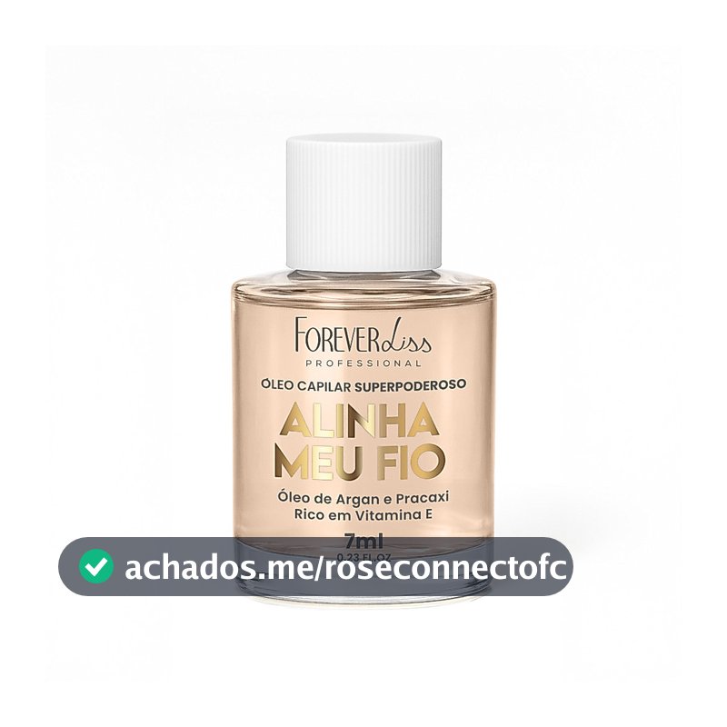 Óleo Capilar Superpoderoso Alinha Meu Fio Forever Liss 7ml