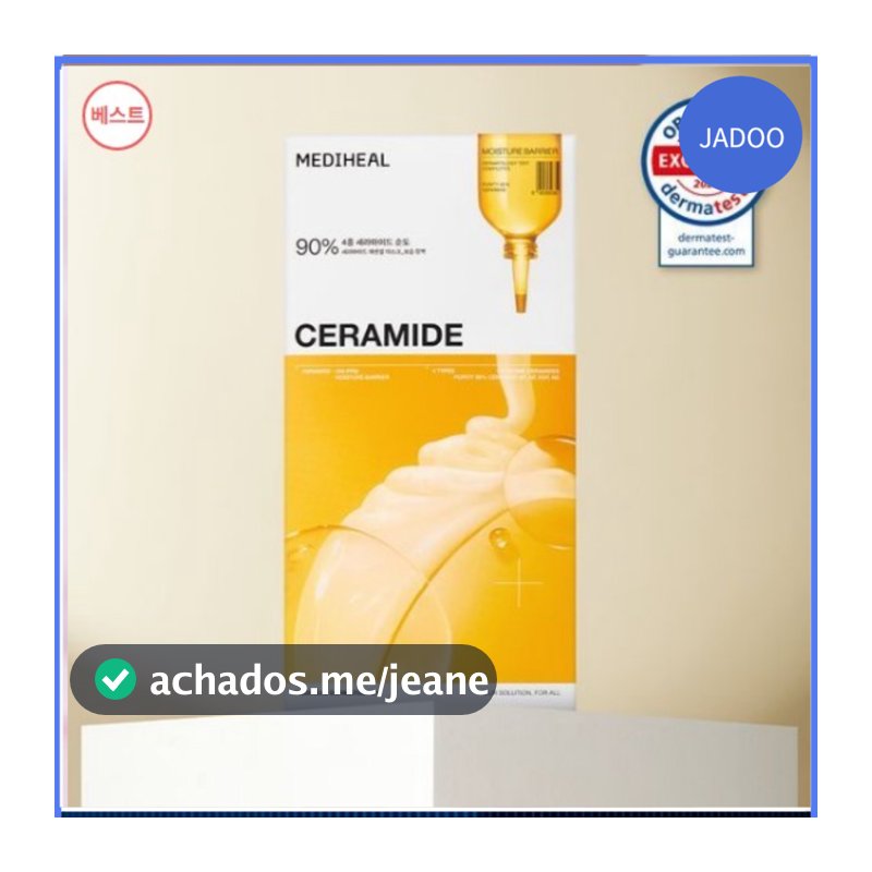 [Novo] Máscara Essencial Mediheal Ceramida Barreira Hidratante