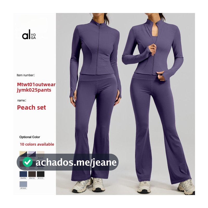 Roupas de Yoga Nude mais magro olhar correndo magro-ajuste esportes roupas de Fitness feminino