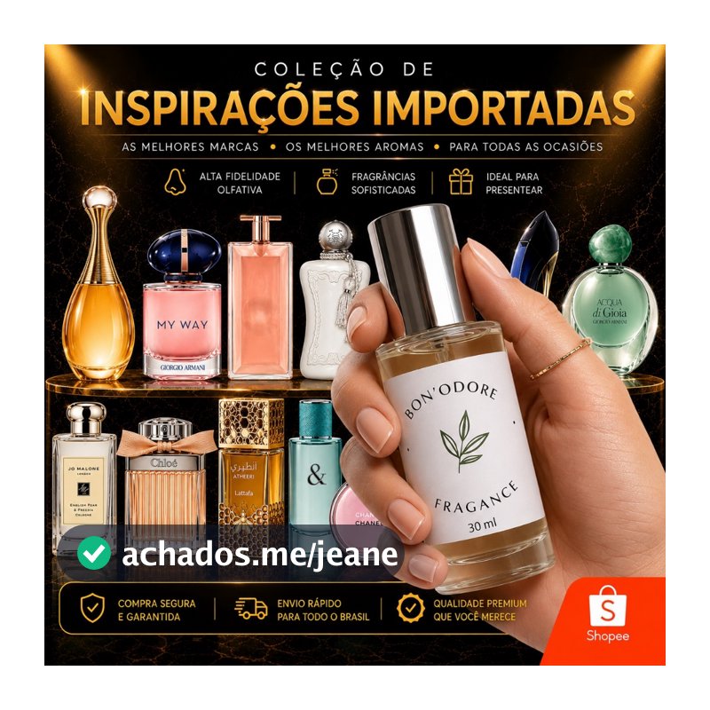 Perfume Feminino - Catálogo Completo -  PART. 1 -  Bon´Odore - Eau de Parfum - Alta Performance
