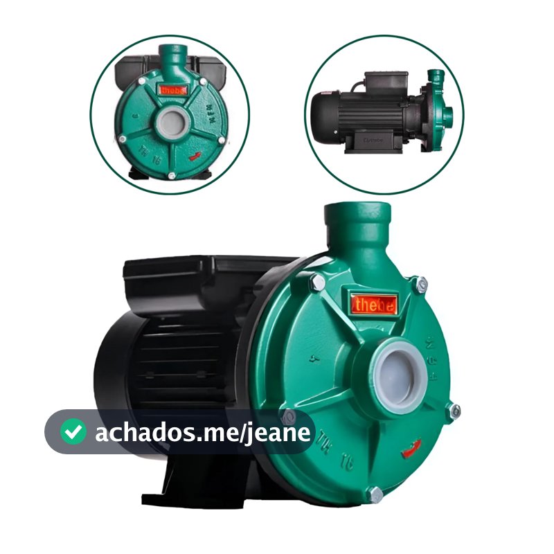 Bomba Centrífuga Thebe TH-16NR 3CV Monofásica 127V 220V Para Água