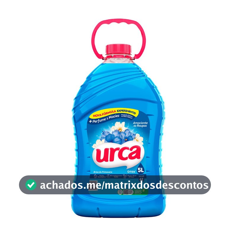 Amaciante Urca Brisa Azul - 5l
