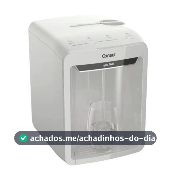 Purificador de Água Consul Refrigerado Eletrônico CPB33AB Branco Bivolt