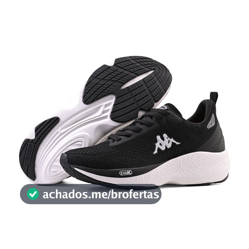 Kappa Masculino Feminino Tenis Pulse Original Casual Confortável Macio