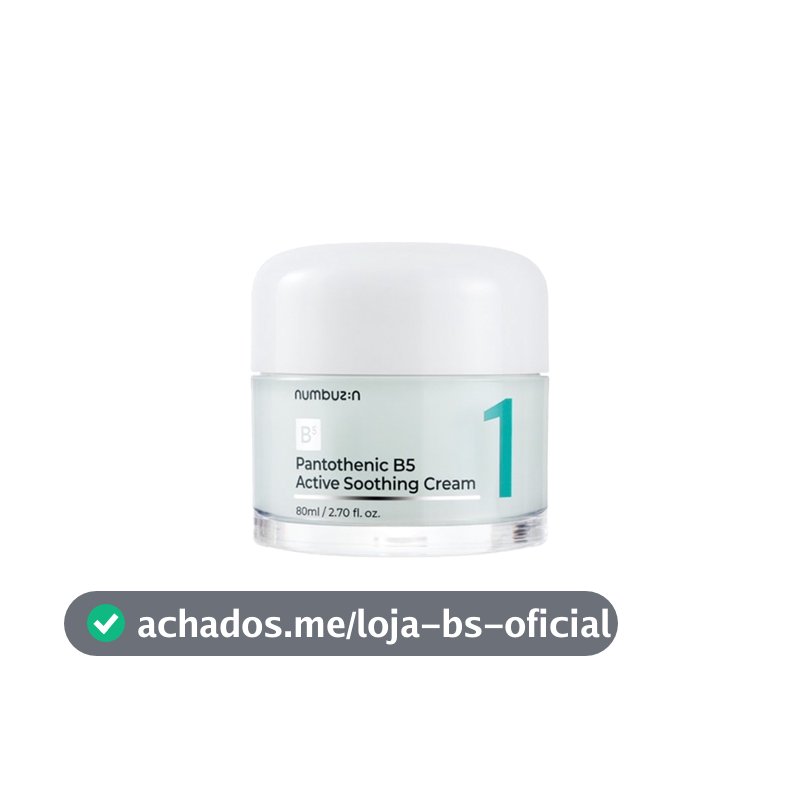 numbuzin no.1 pantothenic b5 active soothing cream 80ml