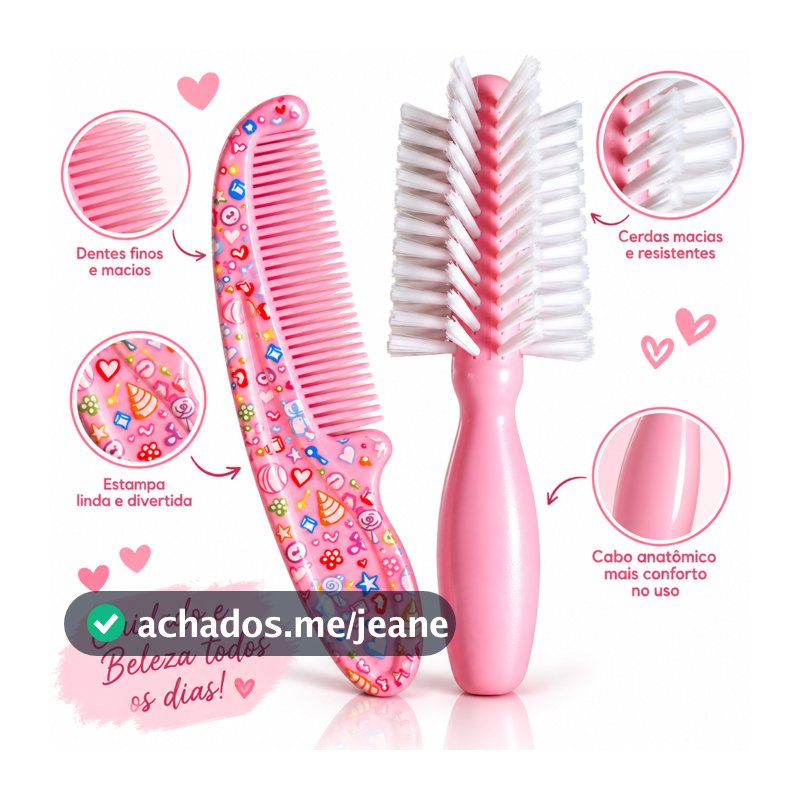 Kit Baby Pente e Escova - Marilu