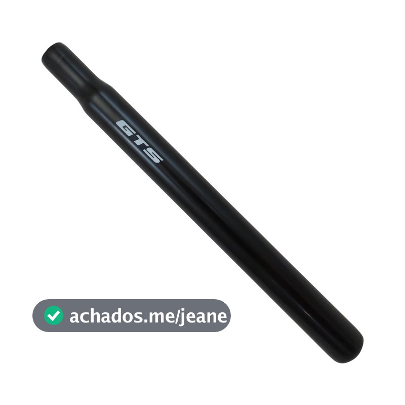 Canote Selim em Aço Gts Bike 27.2.x280mm Compacto Preto