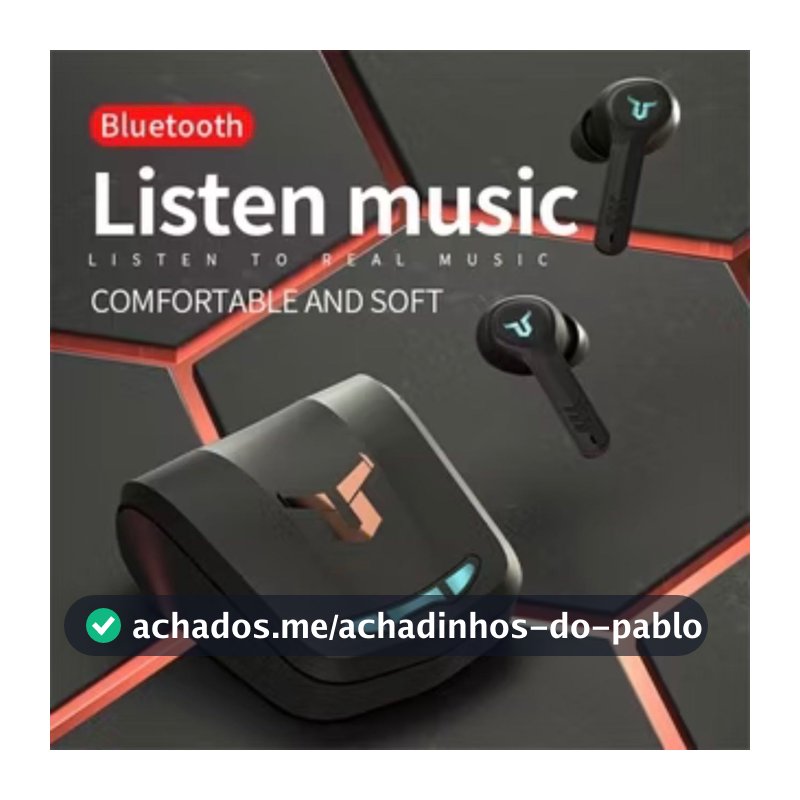Fone De Ouvido Bluetooth Gamer Pro 8 A Prova Dágua Microfon