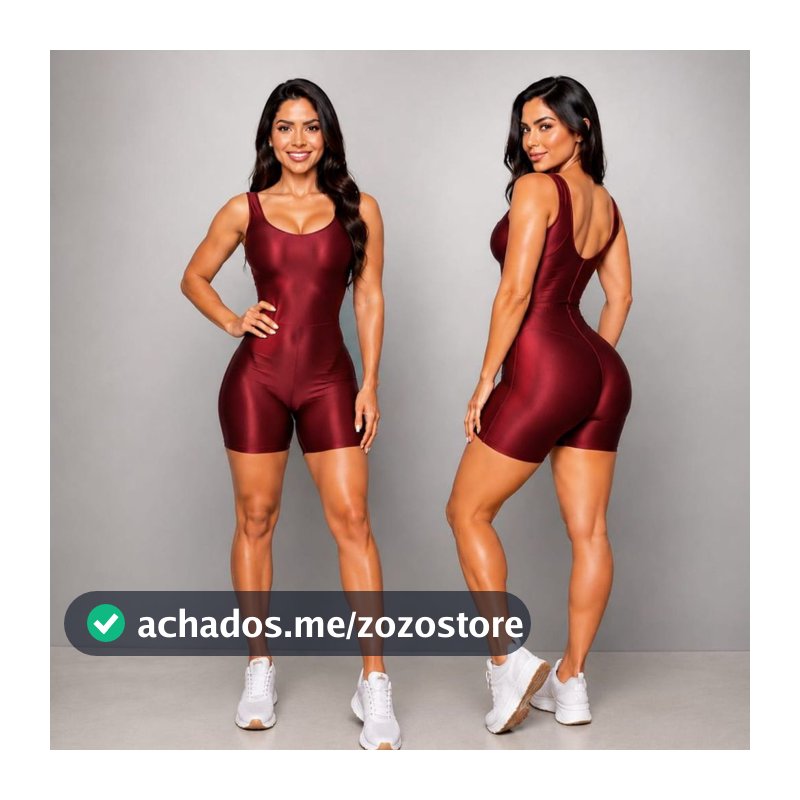 Macaquinho Feminino 100% Zero transparencia Premium  Com Alta Compressão } Macacão Fitness Empina Bumbum Poliamida