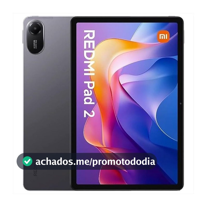 Tablet Xiaomi Redmi Pad 2 WIFI 256GB 128GB Versão Global Original e Lacrado com Envio Imediato e Nota Fiscal