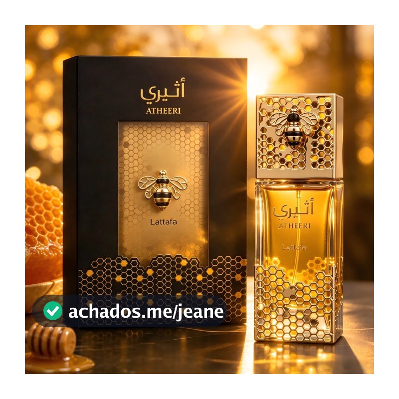 Perfume Atheeri EDP 100ml Unissex Fragrância Árabe Longa Duração