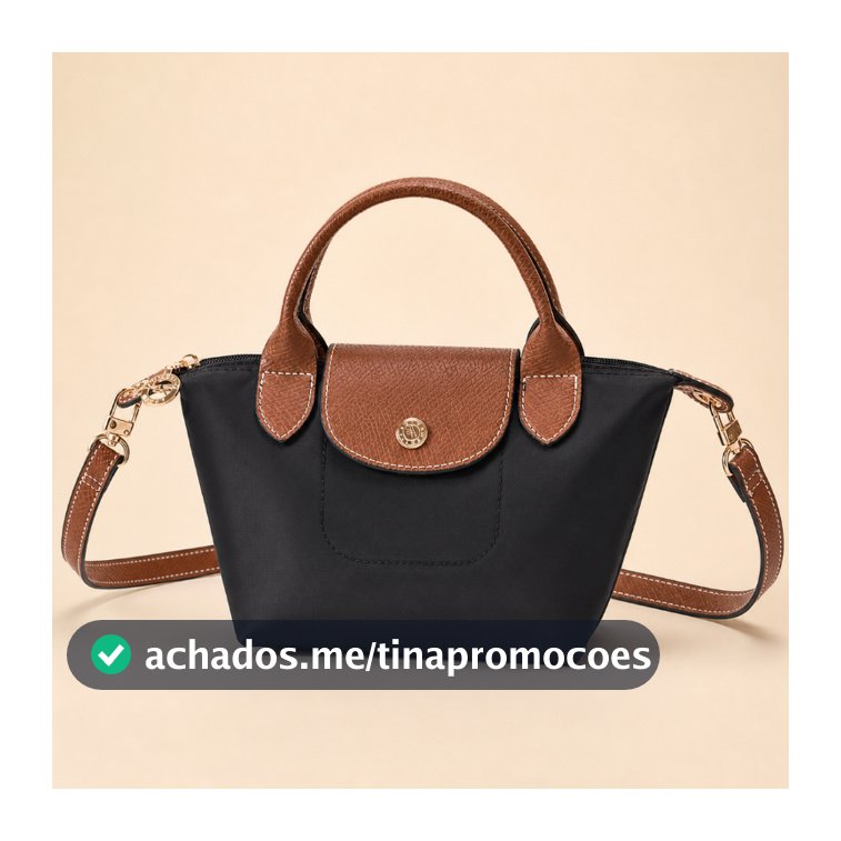 Bolsa Nylon Mônaco Feminina Transversal Tiracolo Leve Elegante Impermeável Casual Moderna Premium