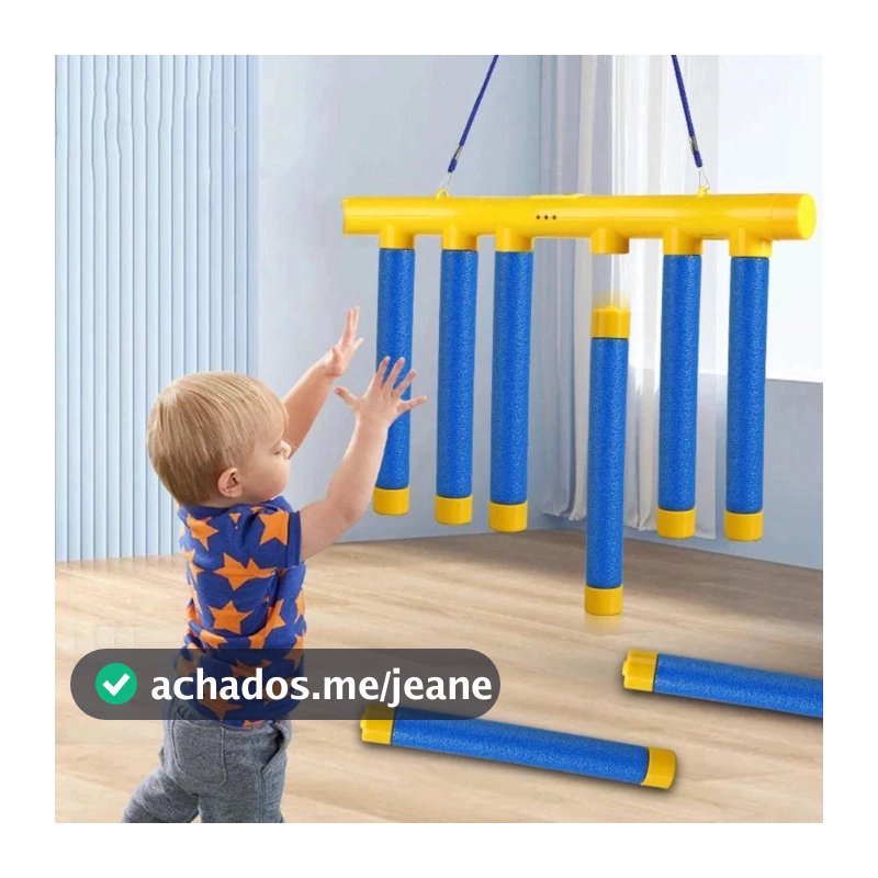 Jogo De Bastões De Queda De SUPER Desafio , Bastão De Agarrar Olhos E Mãos Para Exercícios De Reação Rápida