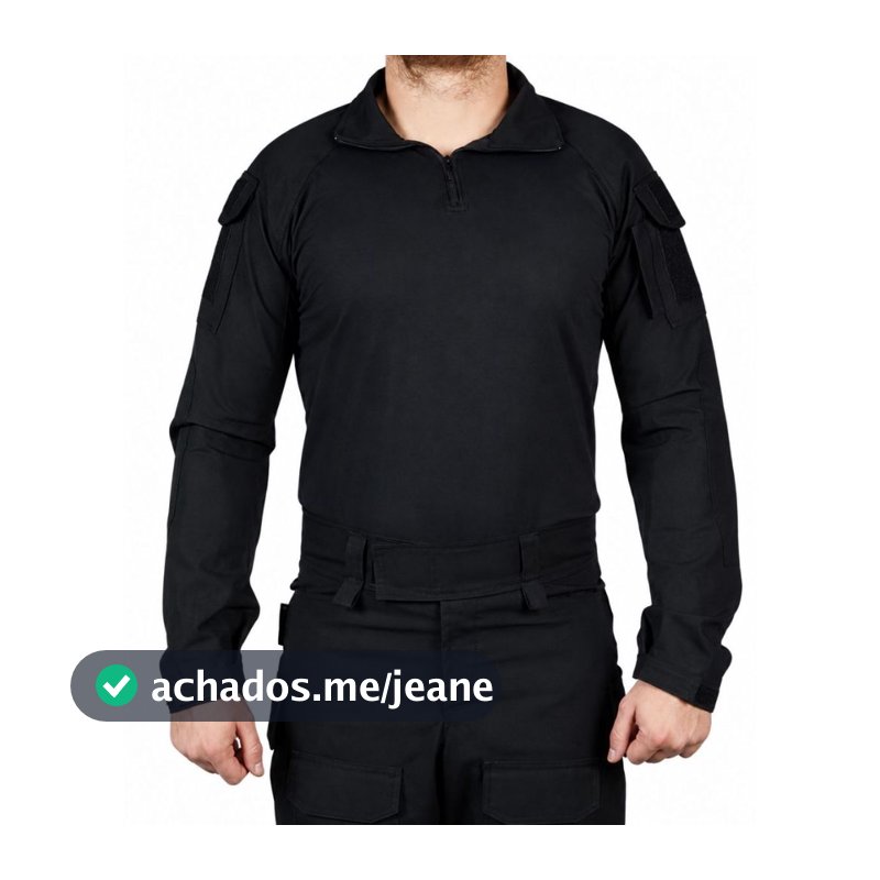 Combat Shirt Camisa Gandola Tática Ripstop Tiro Esportivo Prático Instrutor Defesa Pessoal