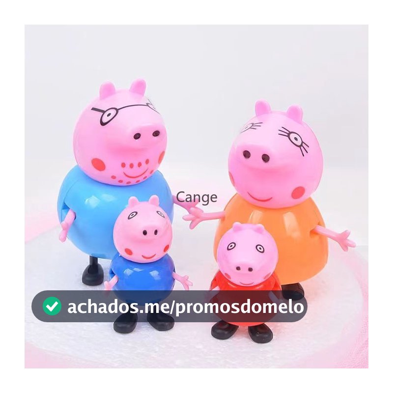 4 Brinquedos Para Bebês/Família De Porquinhos/De Papai Noel Mamãe/Decoração De Bolo