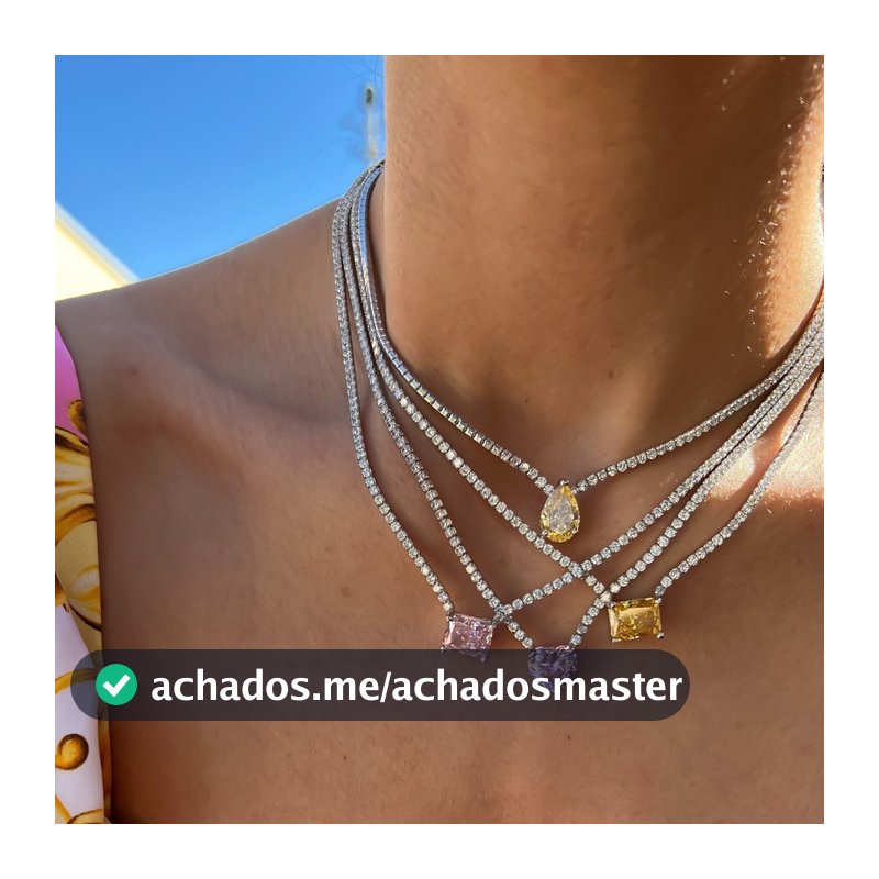 Monicoo colar de zircônia de tênis de aço inoxidável esmeralda zircão chocker colar curto luz estilo luxo colar