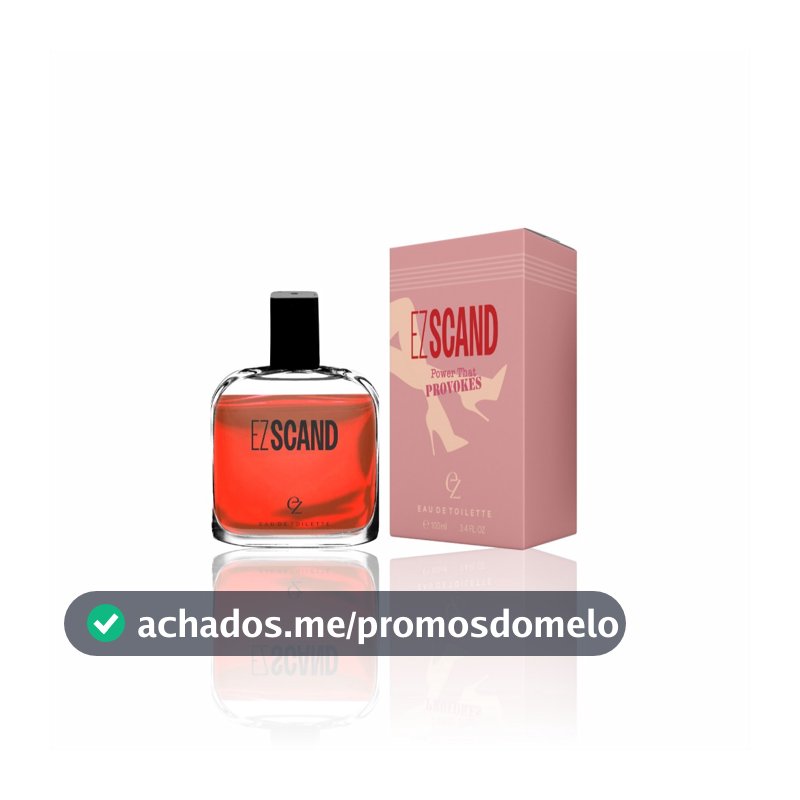 EZ Scand - Eau de Toilette 100ml LANÇAMENTO EXCLUSIVO