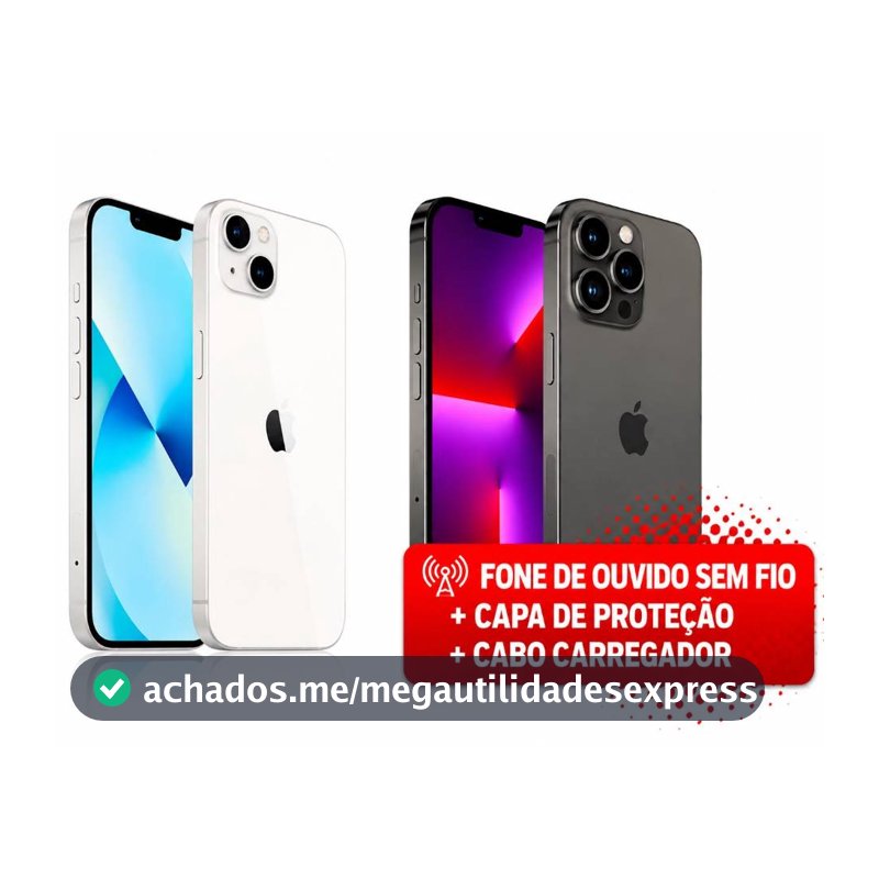 CELULAR APPLE IPHONE 13/ 13 PRO E 13 PRO MAX 128GB E 256GB (VITRINE) ORIGINAL, NOVO, ENVIO RAPIDO, PROMOÇÃO.