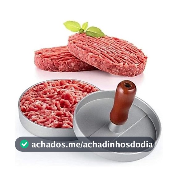 Forma Modelador De Fazer Hambúrguer Caseiro Fácil e Rápido Cozinha