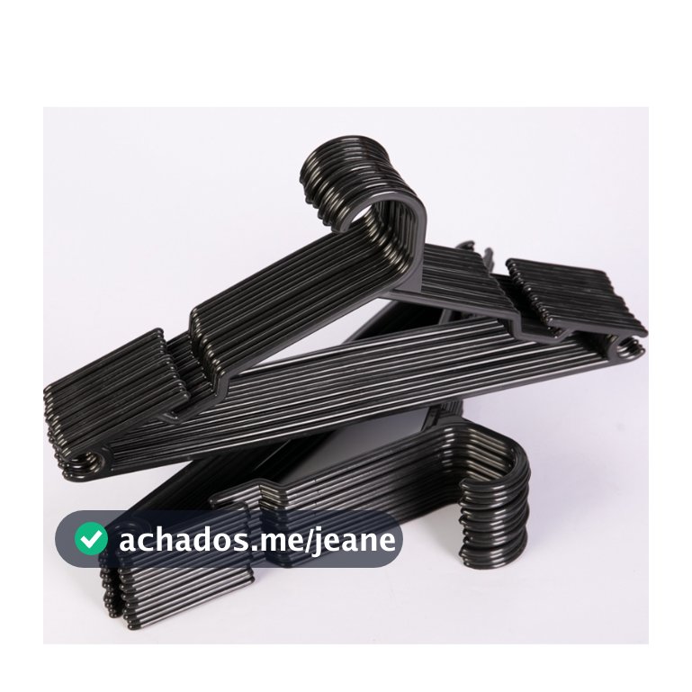 Cabides adulto reforçados 30 unidades.