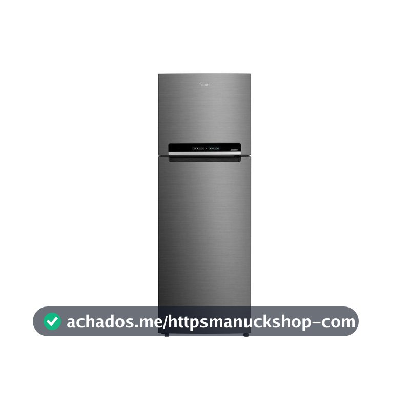 Geladeira/ Refrigerador Midea Frost Free Duplex Inox 394L