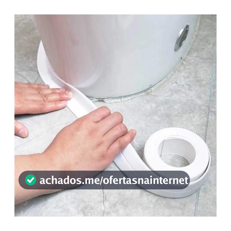 1/2 Fita Selante De Pvc 1M 3M 5M 10M À Prova D 'Água Para Cozinha / Banheiro / Banheira