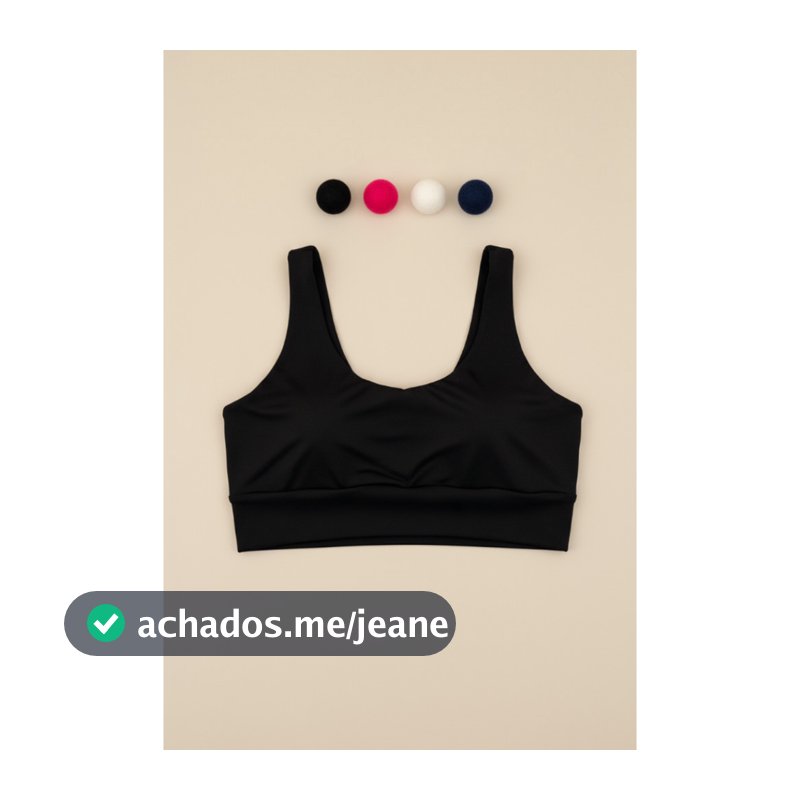 Top Cropped Fitness Sem Bojo Cós Largo Treino Casual Academia Multiuso