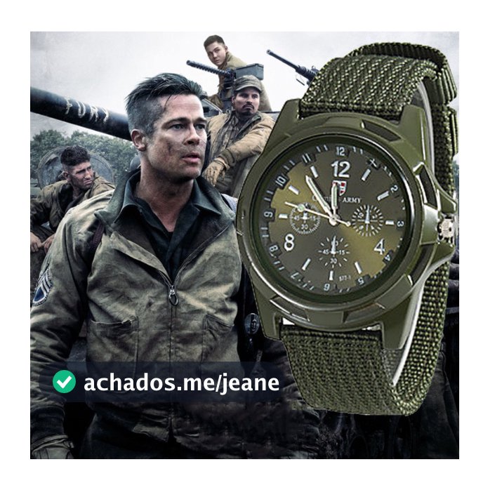 Relógio De Quartzo Masculino Fashion-Forward : Pulseira De Nylon Durável Para Vidas Ativas