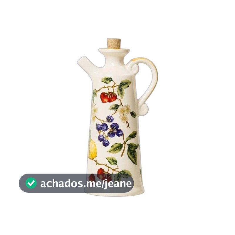 Azeiteira Fresh Garden em Cerâmica 23cm