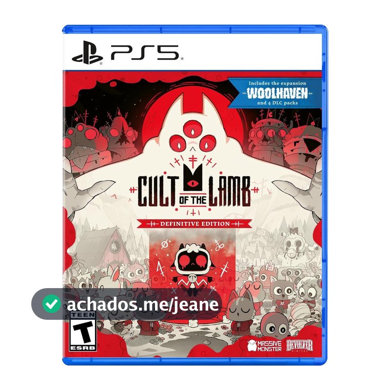 Cult of the Lamb Definitve Edition PS5 Midia Fisica