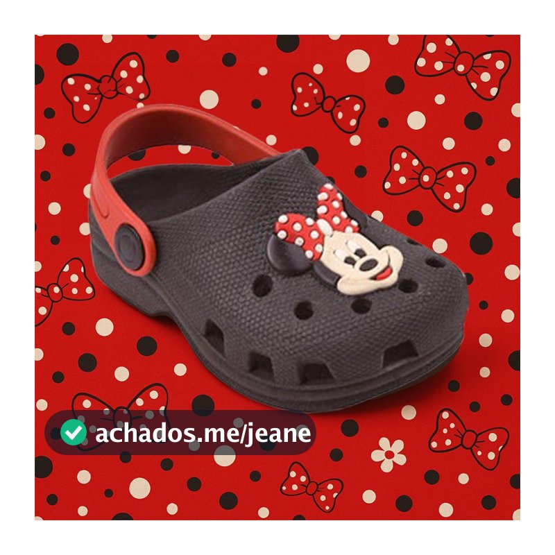 Babuche Chinelo Menina Personagem Infantil  Sandalia Leve Delicada