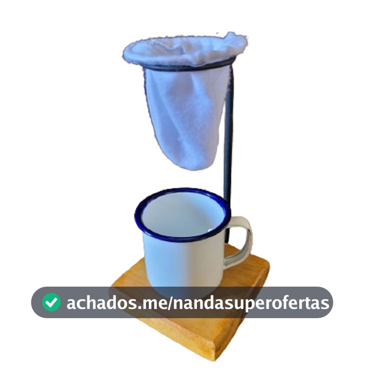 20 suportes + 20 filtros+ 20 canecas