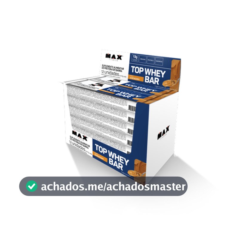 Top Whey Bar 12 und de 41g - Max Titanium