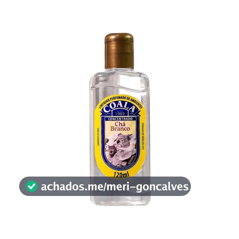 Produto de Limpeza - Coala Limpador Perfumado de Ambientes - Chá Branco 120ML