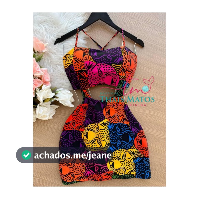 macaquinho feminino Vestido Estampado elegante Short por baixo Tecido crepe alça fina Amarra atrás